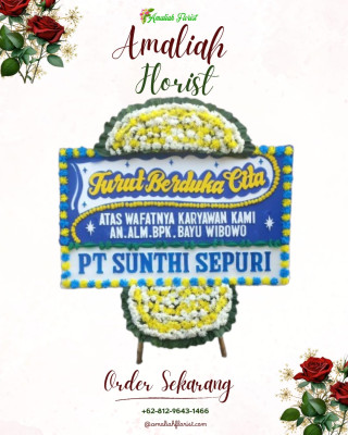 Papan Bunga Duka di Ganting