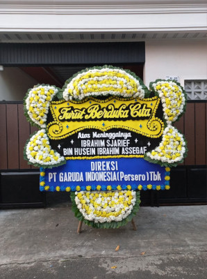 Papan Bunga Duka di Ganting