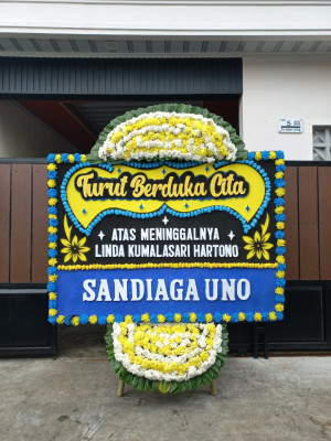 Papan Bunga Duka di Ganting